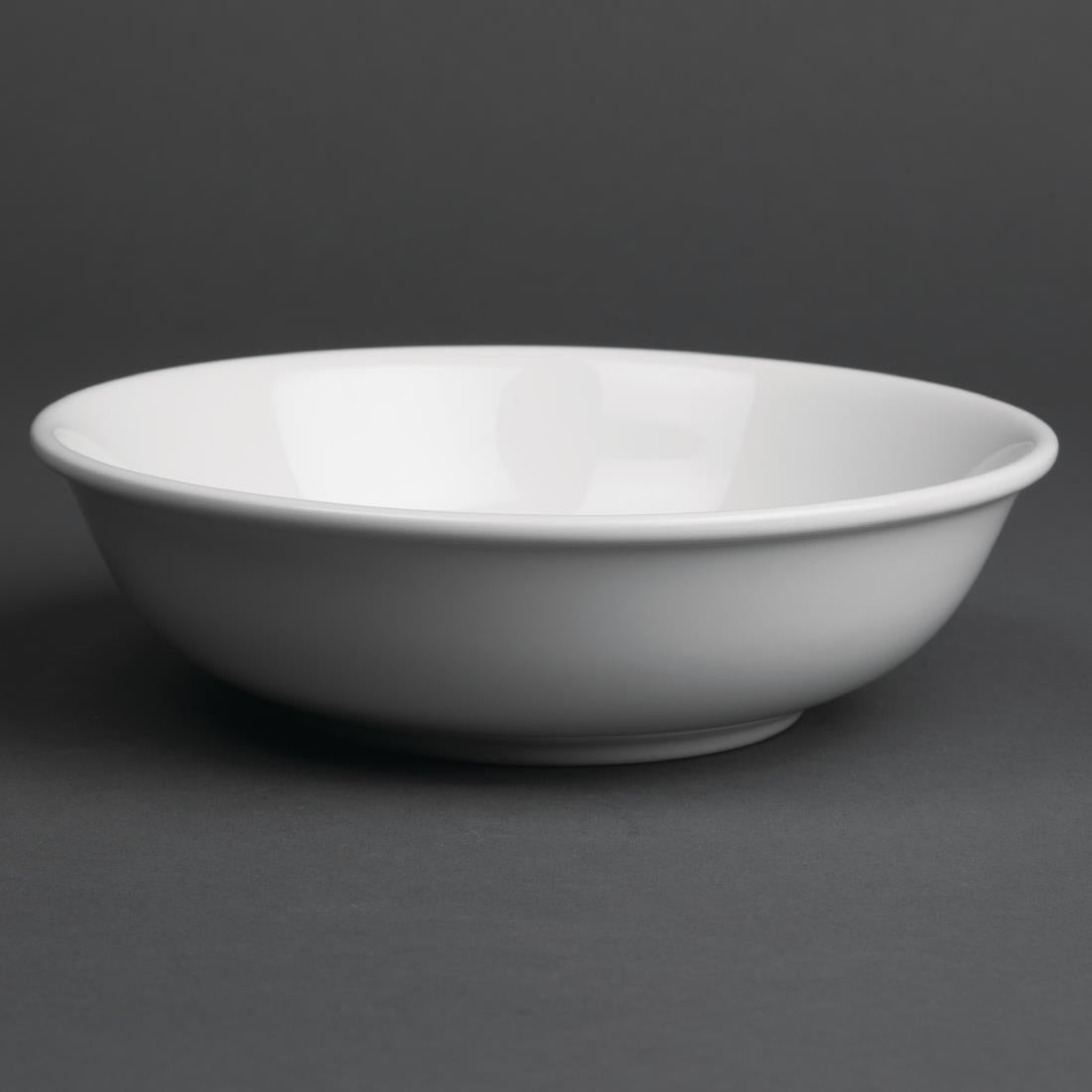 CG056 Royal Porcelain Classic White Cereal Bowls 165mm (Pack of 12)