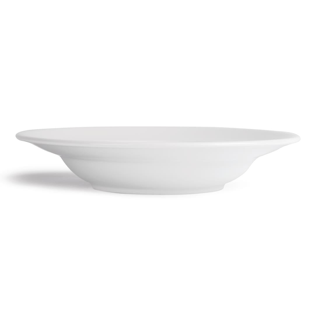 CG057 Royal Porcelain Classic White Pasta Plates 260mm (Pack of 12)