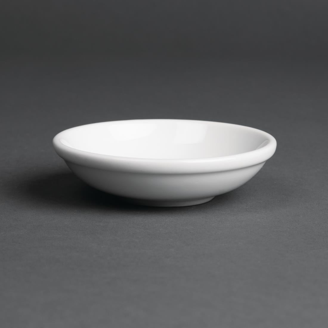CG116 Royal Porcelain Kana Thick Sauce Dishes 85mm (Pack of 60)