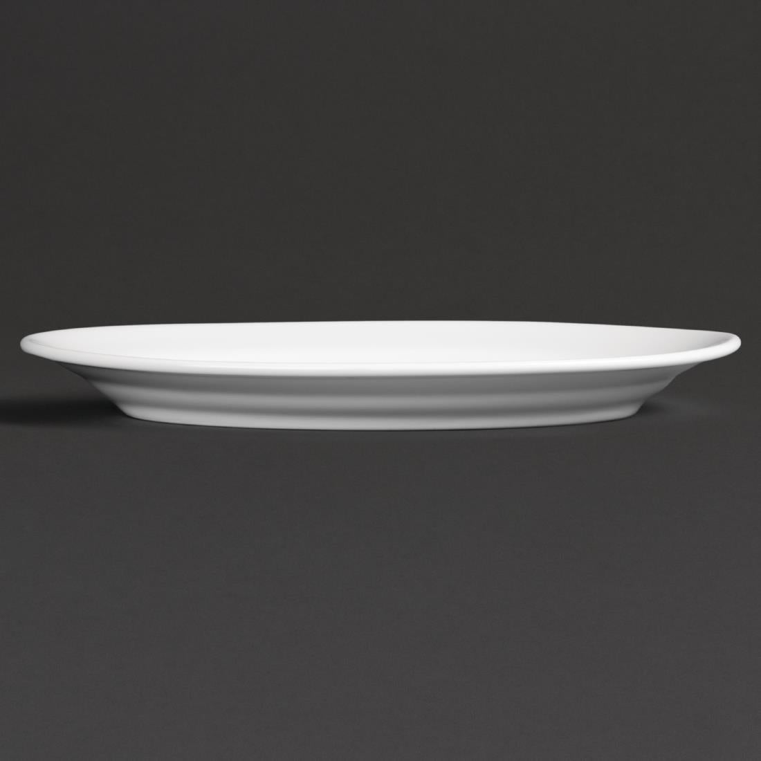 CG120 Royal Porcelain Oriental Oval Plates 230mm length (Pack of 12)