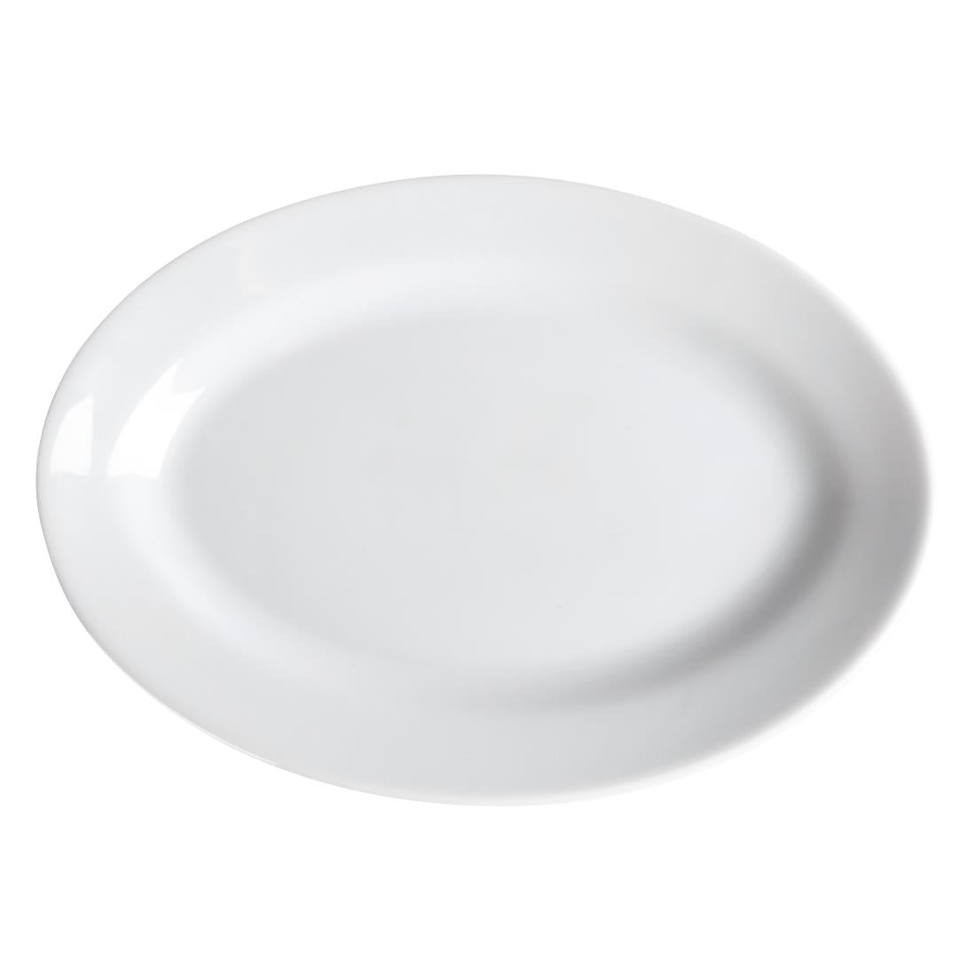 CG120 Royal Porcelain Oriental Oval Plates 230mm length (Pack of 12)
