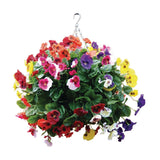 CG575 22" Mixed Colours Pansy Ball