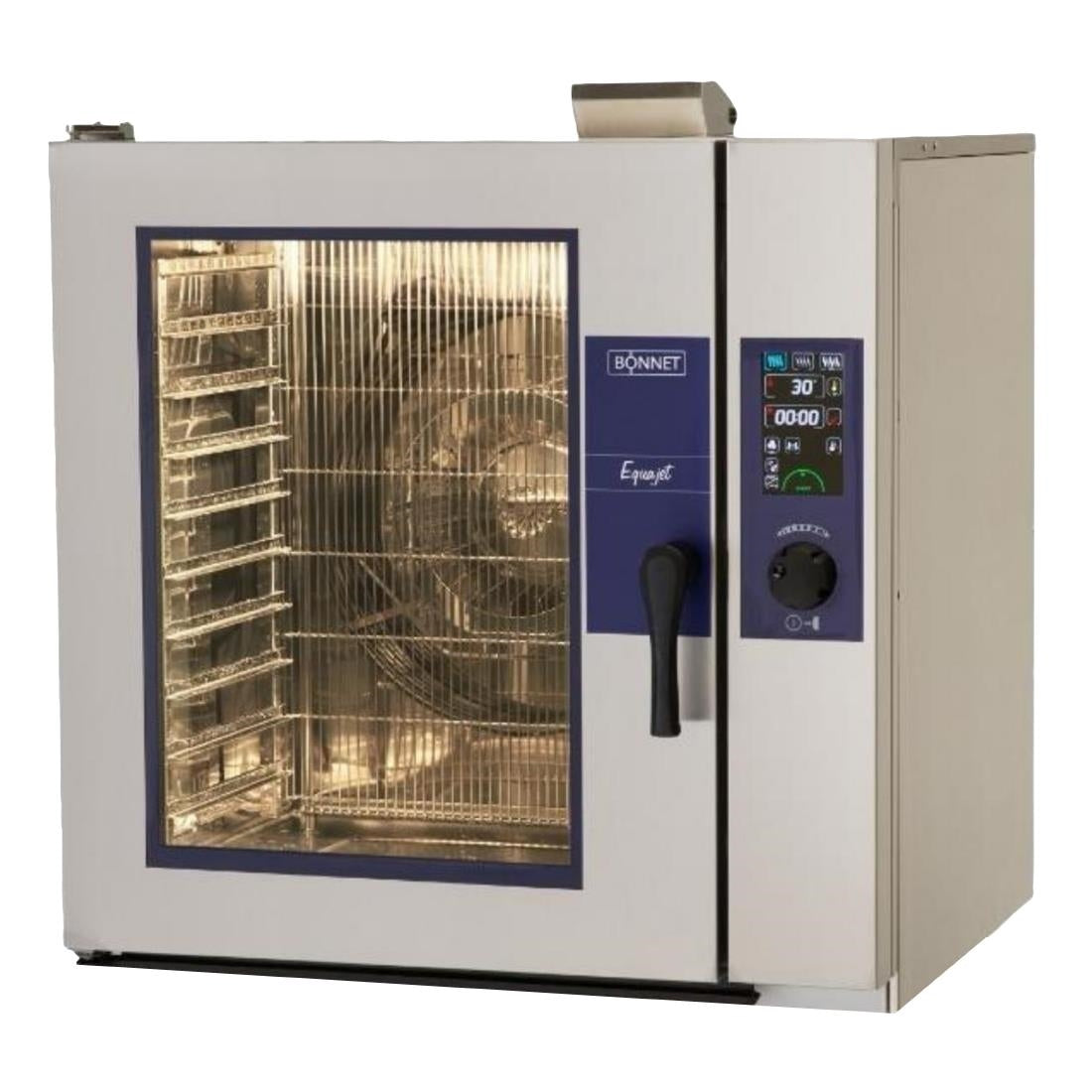 CH067 Hobart Bonnet Equajet 10 Grid Combi Oven Gas