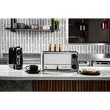 Rowlett Esprit 4 Slot Toaster Chrome with Duraheat Elements & Sandwich Cage