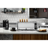Rowlett Esprit 6 Slot Toaster with Sandwich Cages and Extra Duraheat Elements Chrome