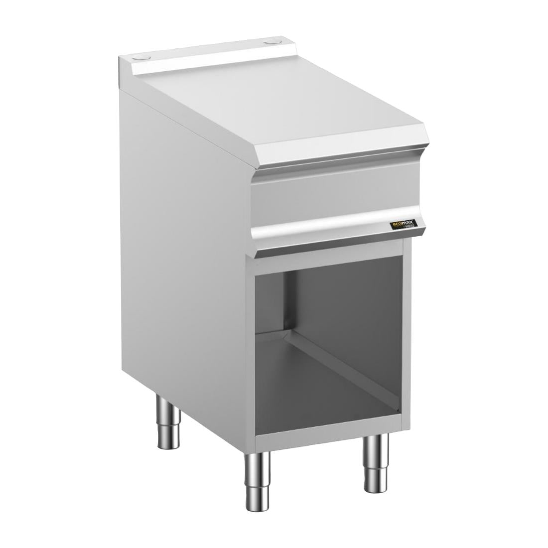 CH218 Hobart Ecomax Ambient Work Top with Rear Flue on Open Cupboard Half Module