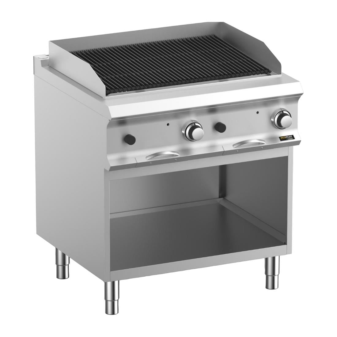 CH220 Hobart Ecomax Lava Rock Chargrill HEPLG78A