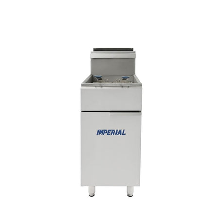 CH864-P Imperial Single Tank Twin Basket Freestanding LPG Fryer IFS-40-OP