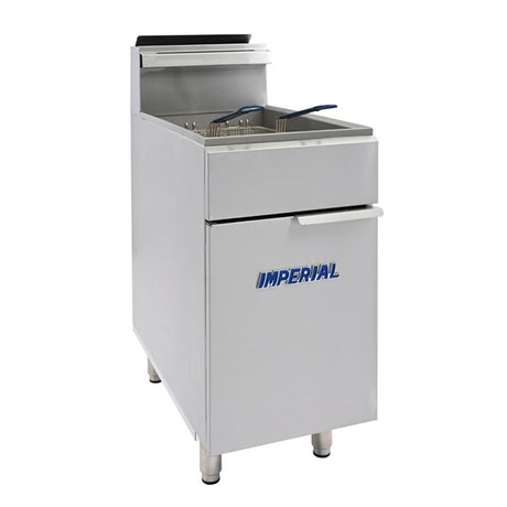 CH865-P Imperial Single Tank Twin Basket Freestanding LPG Fryer IFS-50-OP