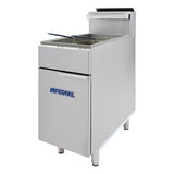 CH865-P Imperial Single Tank Twin Basket Freestanding LPG Fryer IFS-50-OP