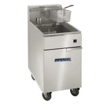 CH866-N Imperial Single Tank Twin Basket Freestanding Natural Gas Fryer IFS-75-OP - JD Catering Equipments Ltd