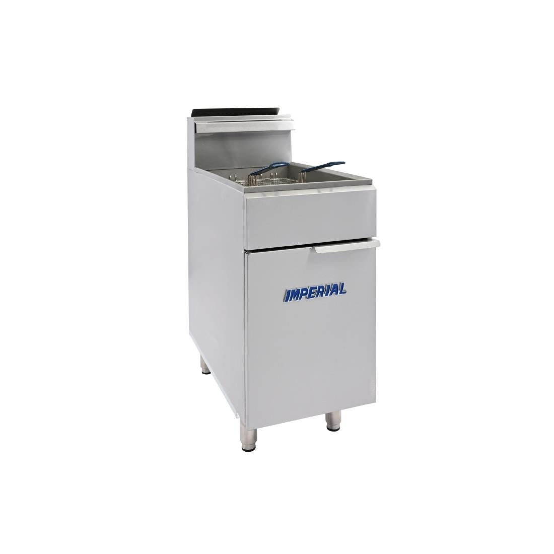 CH867-N Imperial Freestanding Single Tank Natural Gas Fryer IFS-50