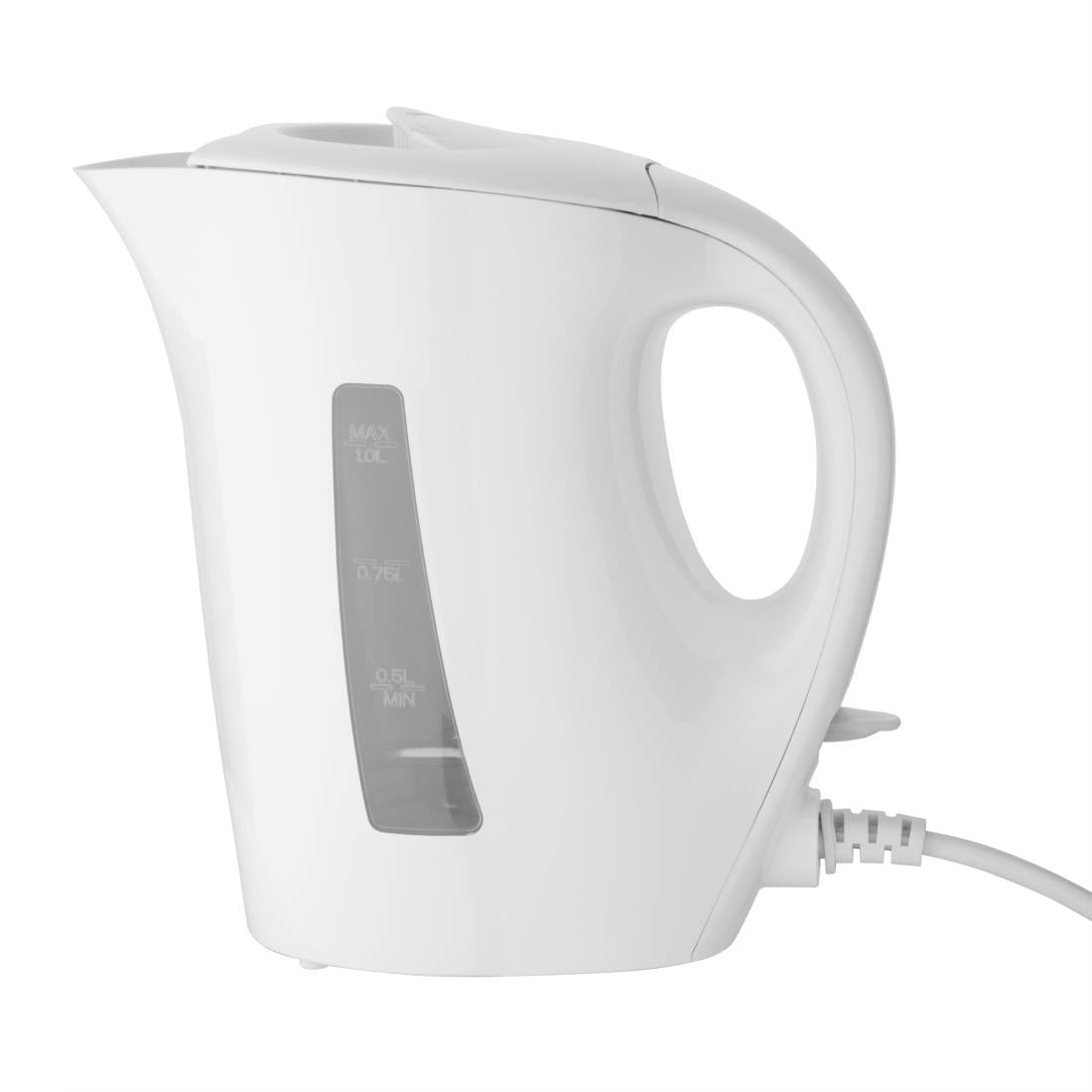 CJ885 Caterlite Hotel Room Kettle White 1Ltr