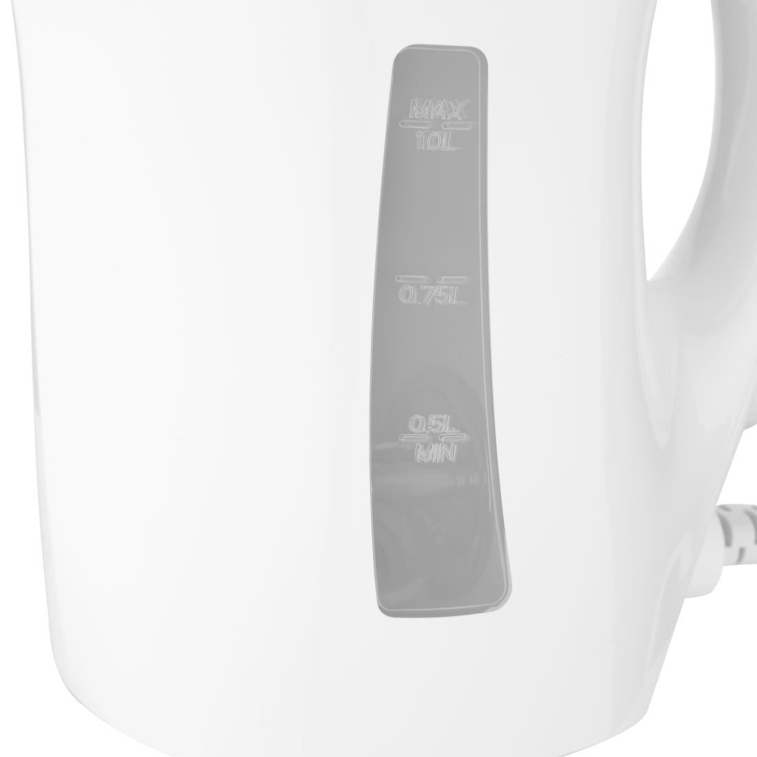 CJ885 Caterlite Hotel Room Kettle White 1Ltr