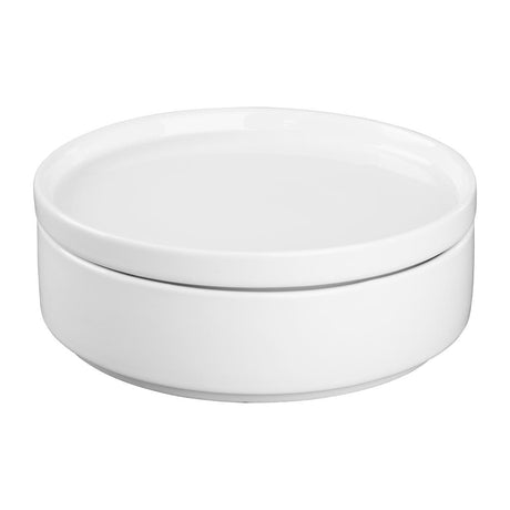CK070 Olympia Whiteware Flat Walled Bowl - 152mm 6" (Box of 6)