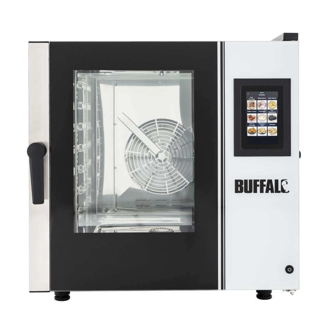 SA774 Buffalo Smart Touchscreen Combi Oven 7 x GN 1/1 with Installation Kit