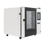 SA771 Buffalo Freestanding Smart Touchscreen Combi Oven 7 x GN 1/1 with Installation Kit and Extraction Hood