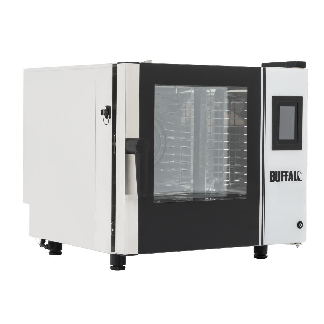 SA772 Buffalo Freestanding Smart Touchscreen Compact Combi Oven Â 6 x GN 1/1 with Installation Kit