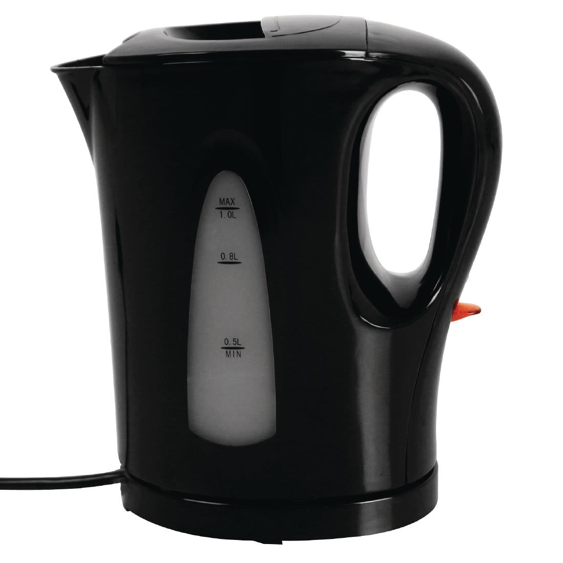 CJ886 Caterlite Hotel Room Kettle Black 1Ltr