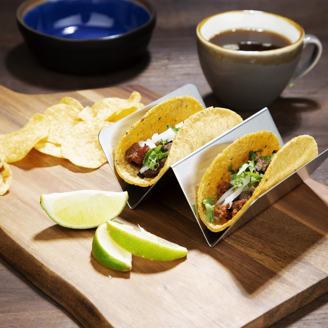 Taco Holder Stainless Steel
