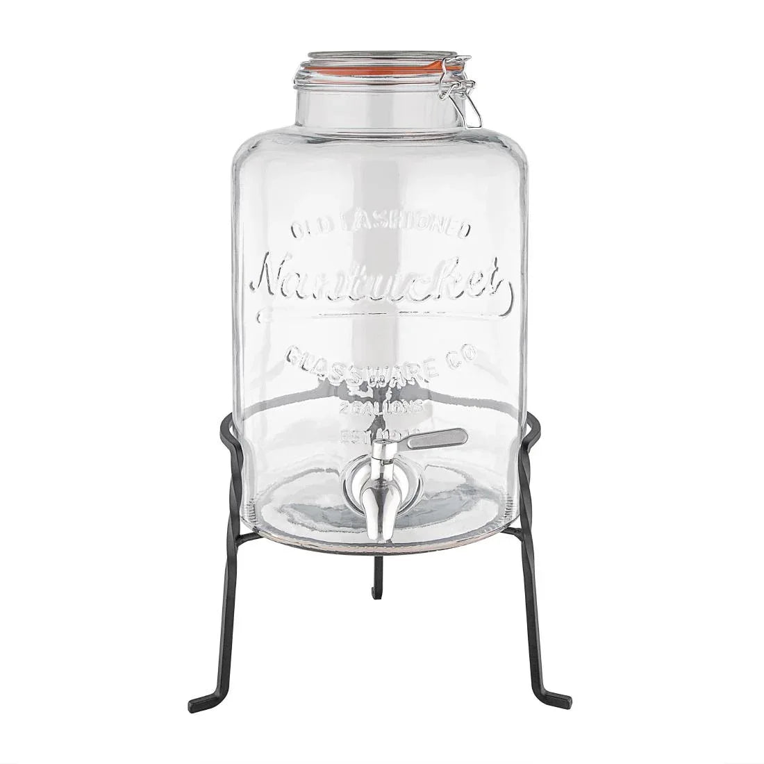 CK939 Olympia Nantucket Style Drink Dispenser with Wire Stand - JD Catering Equipment Solutions Ltd