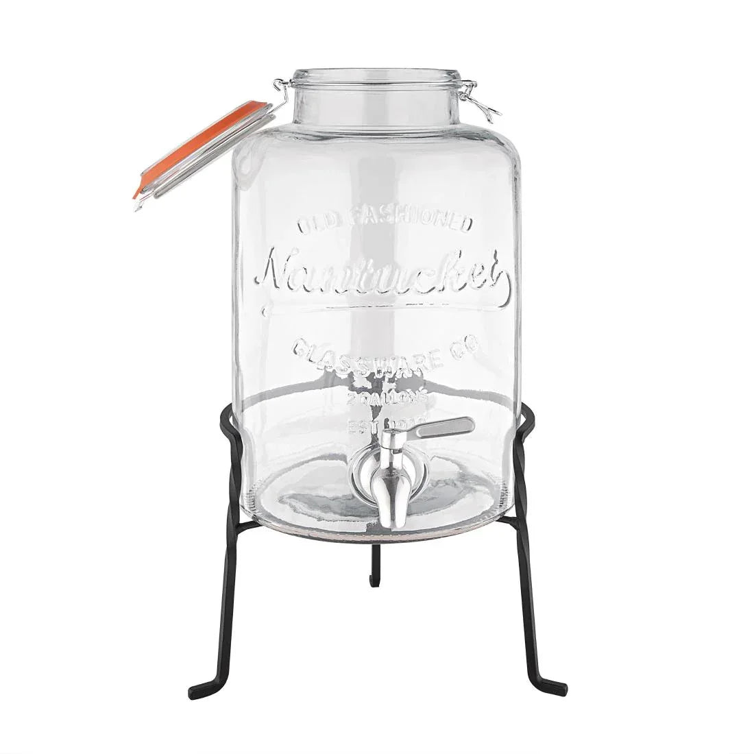 CK939 Olympia Nantucket Style Drink Dispenser with Wire Stand - JD Catering Equipment Solutions Ltd