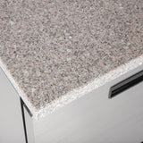 CL108 Polar G-Series Double Door Counter Fridge with Granite Work Top 240Ltr