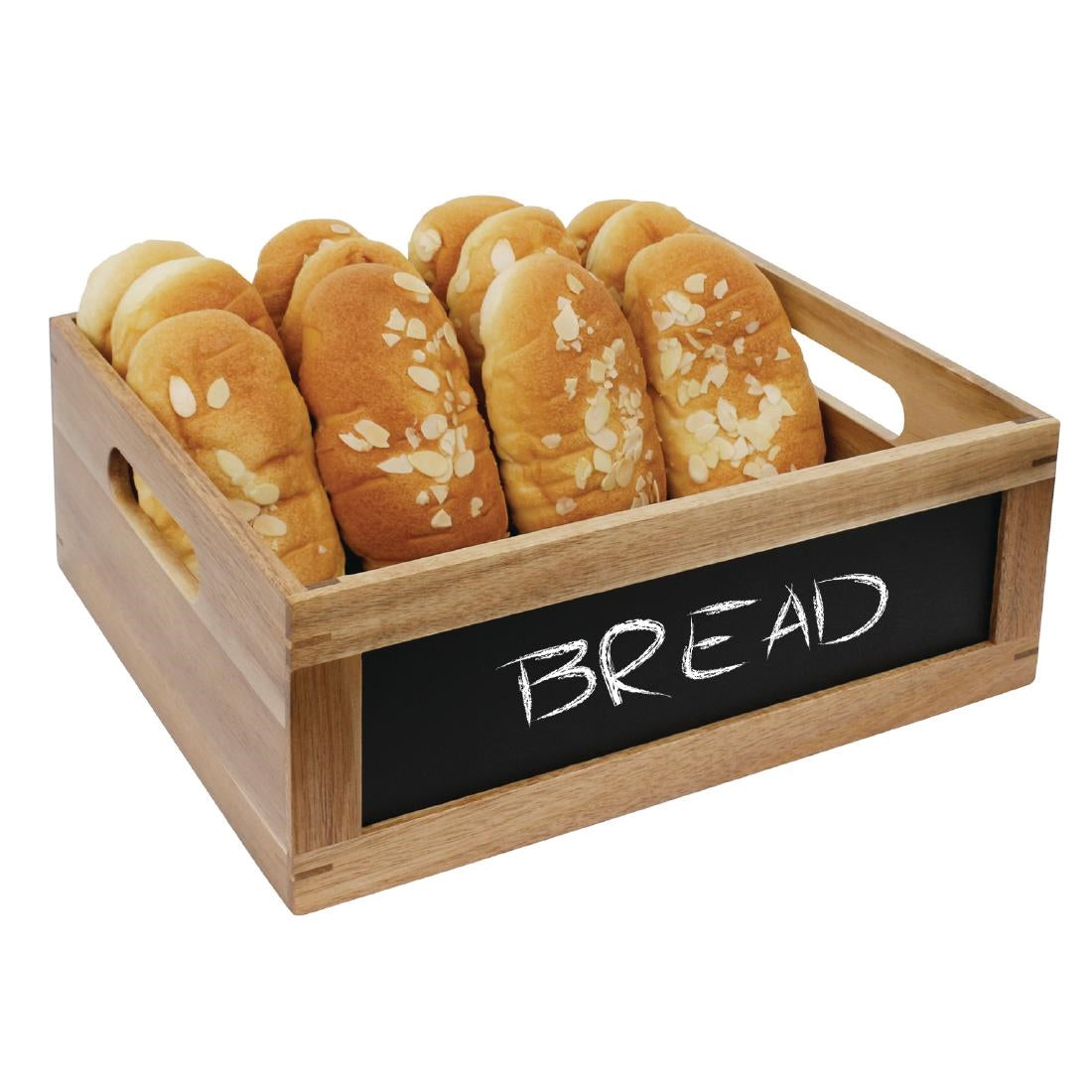 CL191 Olympia Bread Crate with Chalkboard 1/2 GN