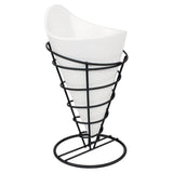 CL319 Olympia Wire Chip Cone Black