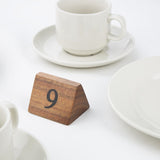 CL392 Olympia Acacia Table Number Signs Numbers 1-10