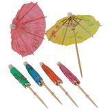 CL443 Paper Parasols Mixed Colours (Pack of 144)