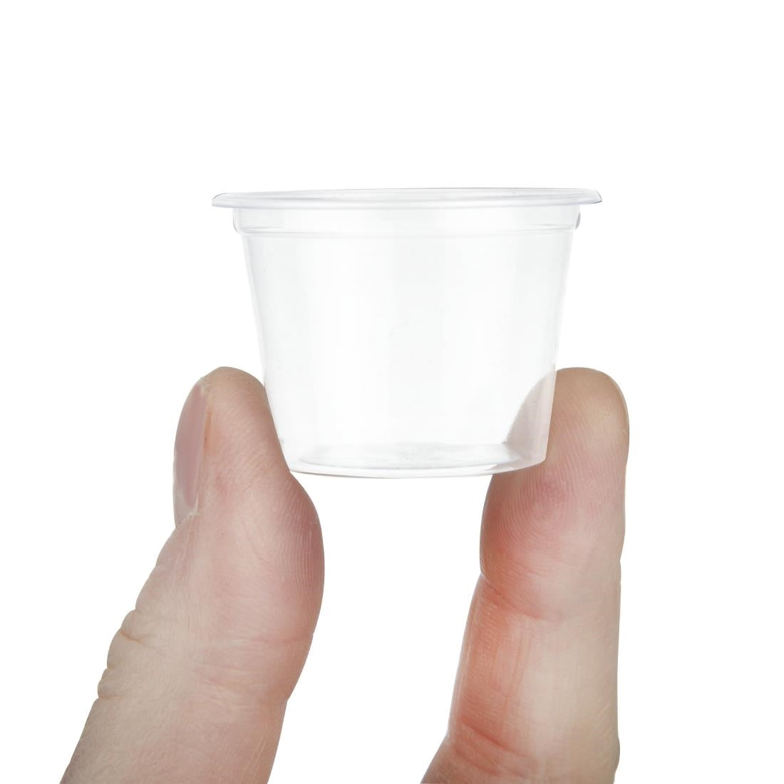 CL681 Vegware Compostable Cold Portion Pots 28ml / 1oz (Pack of 5000)