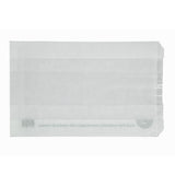 Vegware Compostable Glassine Hot Food Bags With NatureFlex Window Large ( 500 Pack)