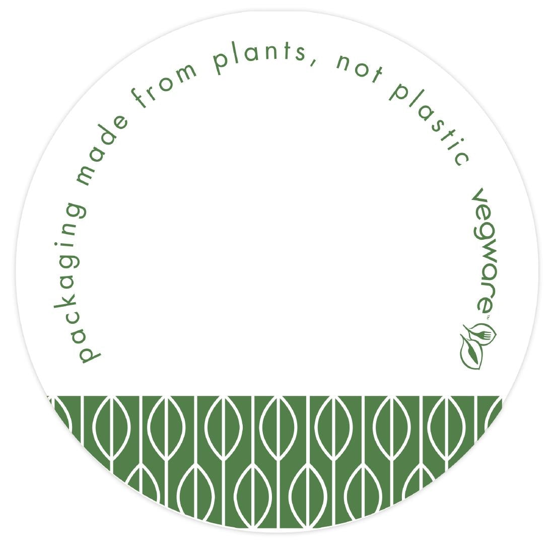 CL691 Vegware Compostable Write-On Stickers (Pack of 1000)