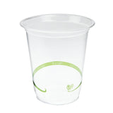 CL738 Vegware Compostable PLA Slim Cold Cups 200ml / 7oz (Pack of 1000)