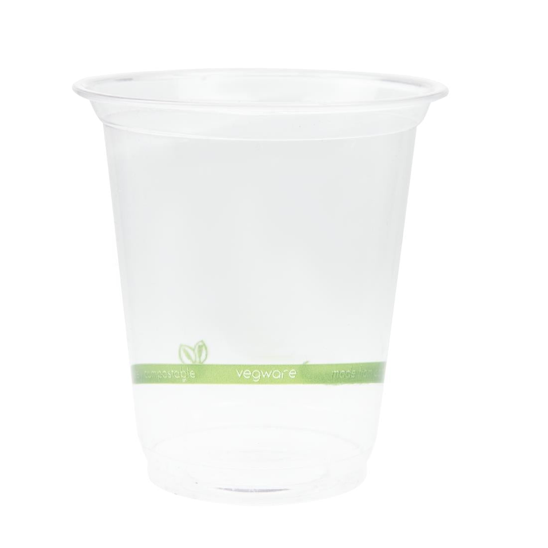 CL738 Vegware Compostable PLA Slim Cold Cups 200ml / 7oz (Pack of 1000)