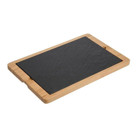 CM061 Olympia Wooden Base for Slate Platter 330 x 210mm - JD Catering Equipment Solutions Ltd