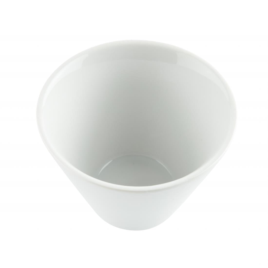 CM165 Olympia Conical Ramekin White 110mm (Pack of 6)