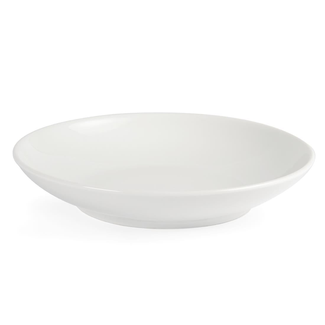 CM187 Olympia Whiteware Deep Plates 260mm (Pack of 6)