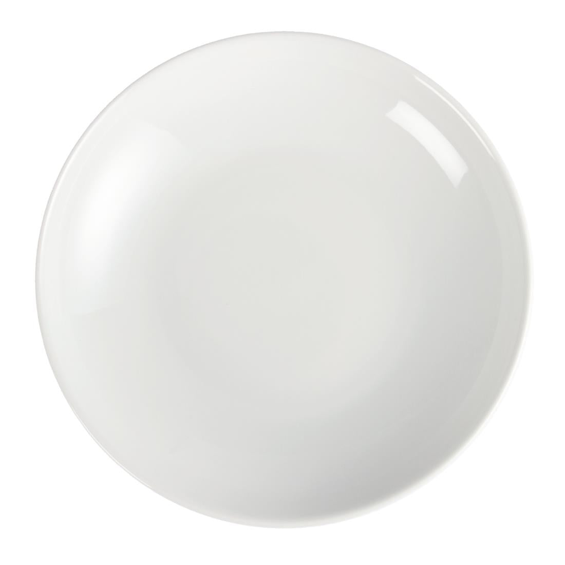 CM187 Olympia Whiteware Deep Plates 260mm (Pack of 6)