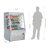 CM287 Polar G-Series Multideck Display Fridge 918mm CM287