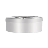 CM368 Olympia Stainless Steel Windproof Ashtray 90mm (Pack of 6) - JD Catering Equipment Solutions Ltd