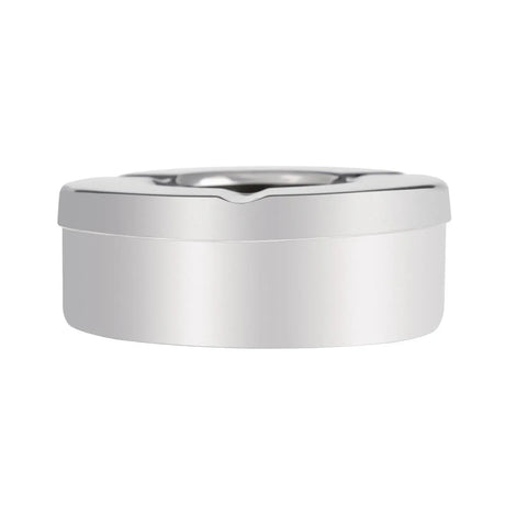 CM368 Olympia Stainless Steel Windproof Ashtray 90mm (Pack of 6) - JD Catering Equipment Solutions Ltd