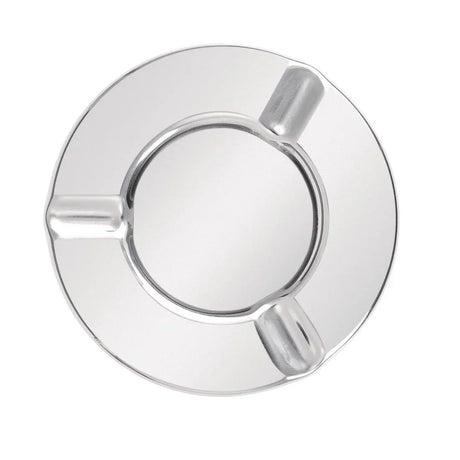 CM368 Olympia Stainless Steel Windproof Ashtray 90mm (Pack of 6) - JD Catering Equipment Solutions Ltd