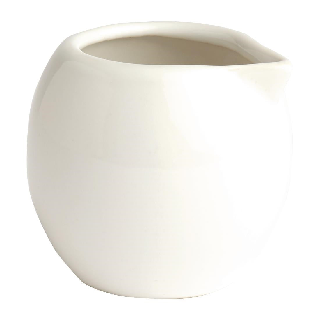 CM754 Olympia Cafe Milk Jug White 70ml (Pack of 6)