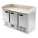 CN402 Polar G Series Pizza Prep Counter Fridge 368Ltr - CN402