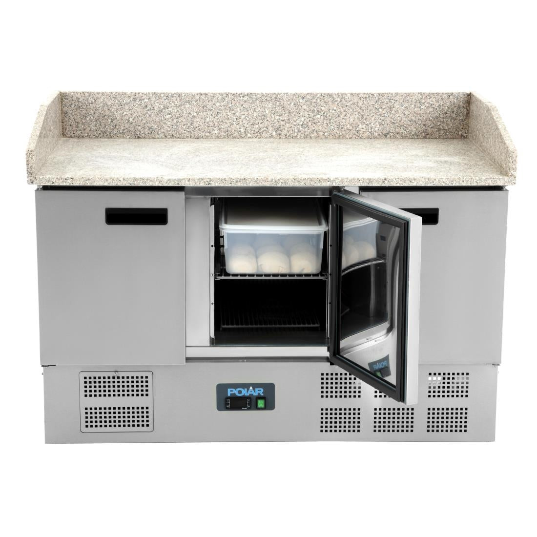 CN402 Polar G Series Pizza Prep Counter Fridge 368Ltr - CN402