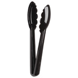 CN634 Mercer Culinary Hells Tools Tongs Black 9.5"