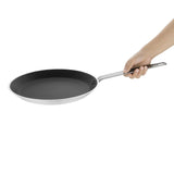 HT960 Vogue Platinum Plus Anodised Aluminium Non-Stick Teflon Crepe Pan 30cm