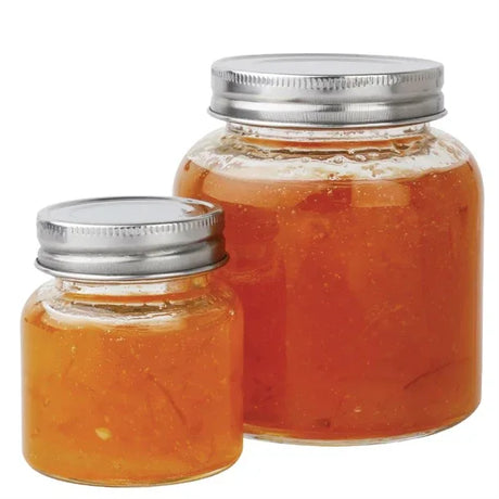 CP082 Vogue Glass Screw Top Preserving Jar 330ml (Pack of 6) - JD Catering Equipment Solutions Ltd